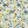 The color palette includes shades of blue, yellow, gray, and Royalty Free Stock Photo