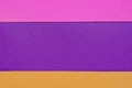 Color paper background overlapping of purple, pink and orange