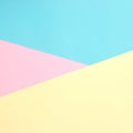 Color papers geometry Royalty Free Stock Photo
