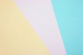 Color papers geometry flat composition background