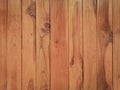 Color pattern of teak wood decorative surface Royalty Free Stock Photo