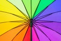 Color pattern of an umbrella Royalty Free Stock Photo