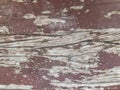 color Peeling paint old wood wall texture for any design background. Royalty Free Stock Photo