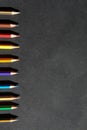 Color pencil draw Royalty Free Stock Photo