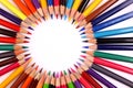 Color pencil isolated Royalty Free Stock Photo