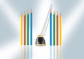 Color Pencil quill