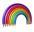 Color Pencil Rainbow