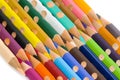 Color pencil set Royalty Free Stock Photo