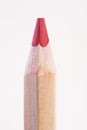 color pencil vertically, close up Royalty Free Stock Photo