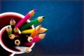 Color pencils Royalty Free Stock Photo