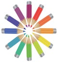 Color pencils Royalty Free Stock Photo