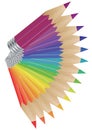 Color pencils Royalty Free Stock Photo