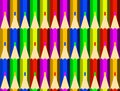 Color pencils background. Seamless pattern. Drawing, creativity, school