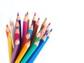 Color pencils bunch Royalty Free Stock Photo