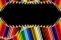 Abstract Color pencils Royalty Free Stock Photo