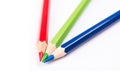 Color pencils RGB Royalty Free Stock Photo