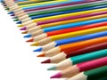 Color pencils set Royalty Free Stock Photo