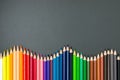 Color pencils set Royalty Free Stock Photo
