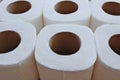 Photography of a rolls of toilet paper