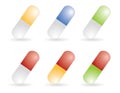 Color pills