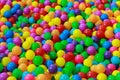 Color plastic balls