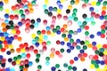 Color plastic caps background Royalty Free Stock Photo