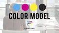 Color Printing Ink Color Model CMYK Concept Royalty Free Stock Photo
