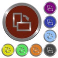 Color rotate element right buttons Royalty Free Stock Photo
