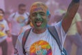 Color Run Love Tour, Bucharest Royalty Free Stock Photo