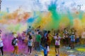 The Color Run Bucharest Royalty Free Stock Photo