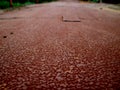 The color of rusty iron on a bridge Royalty Free Stock Photo