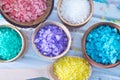 Color salt Royalty Free Stock Photo