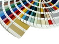 Color sampler Royalty Free Stock Photo