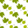 Color seamless pattern of various summer elements.