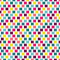 Color seamless repeat pattern