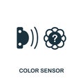 Color Sensor icon. Simple element from sensors icons collection. Creative Color Sensor icon ui, ux, apps, software and