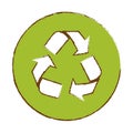 Color signal recycle environment care