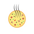 Color simple pizzeria emblem