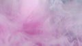 Color smoke ink water flow pastel pink silk cloud