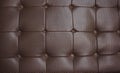 Brown color sofa texture wallpaper wall Royalty Free Stock Photo