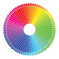 Color spectrum abstract wheel, colorful diagram ba Royalty Free Stock Photo