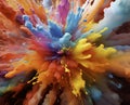 Color Splash Series Background Design Royalty Free Stock Photo