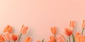 Color spring tulips background - Seasons design