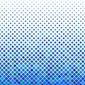 Color square pattern background - geometrical vector illustration from diagonal squares in blue tones Royalty Free Stock Photo