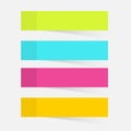 Color sticky notes