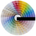 Color Swatch Cutout Royalty Free Stock Photo