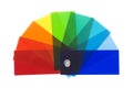 Color swatch isolated Royalty Free Stock Photo