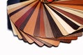 Color swatches laminated chipboard Royalty Free Stock Photo
