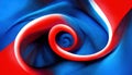 Color swirl blur spiral curve design twisted whirl Royalty Free Stock Photo