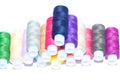 Color thread for sewing and embroidery Royalty Free Stock Photo